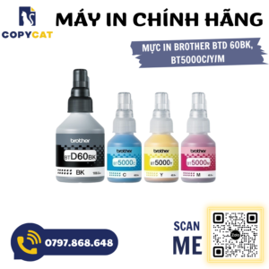 Mực màu Brother mã BTD60BK/ BT5000 1 2 3