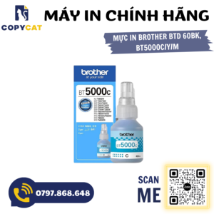 Mực màu Brother mã BTD60BK/ BT5000 3 4 3