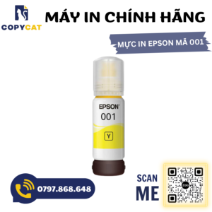 Mực thay thế Epson 001 dùng cho máy Epson L4150/ L4160/ L6160/ L6170/ L6190 2 3 11