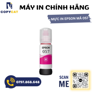 Mực chính hãng Epson mã 057 dùng cho máy Epson L8050/L18050 3 3 12