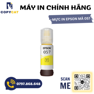 Mực chính hãng Epson mã 057 dùng cho máy Epson L8050/L18050 4 4 12