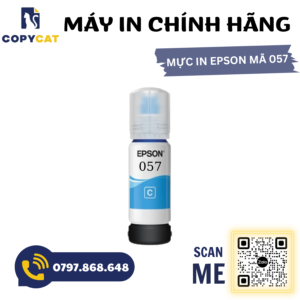 Mực chính hãng Epson mã 057 dùng cho máy Epson L8050/L18050 5 5 11
