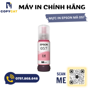 Mực chính hãng Epson mã 057 dùng cho máy Epson L8050/L18050 6 6 10